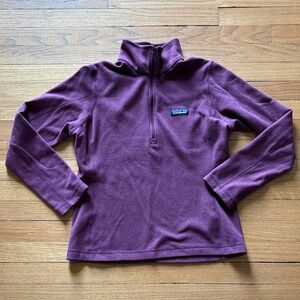 Patagonia 1/4 zip fleece women’s small